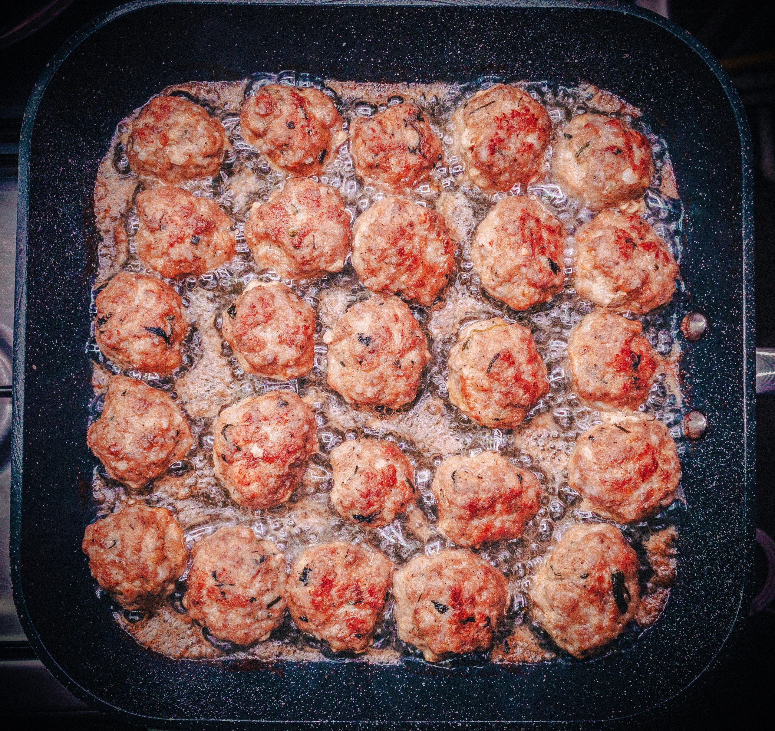 Gestoofde gehaktballen